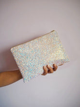 Pink Iridescent Glitter Wedding Bag