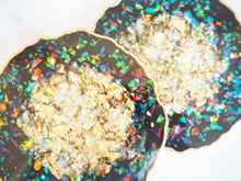 Gold Resin Coasters | Handmade Gold Coasters | Suki Sabur