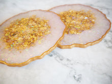 Handmade Geode Resin Placemat Set For Home