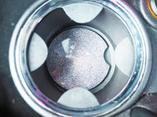 Steel Silver Rainbow Glitter Car Coasters