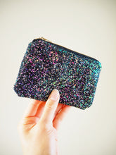Glitter Coin Purse | Black Coin Purse | Suki Sabur