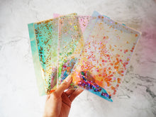 A5 Planner Holographic Vinyl Shaker Dashboard