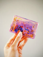 pink sequin wallet