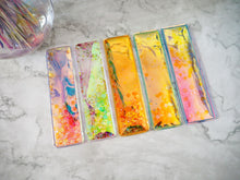 Blue Sequin Bookmark | Colorful Iridescent Bookmark | Suki Sabur