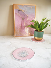Pink Resin Coasters | Handmade Resin Coasters | Suki Sabur