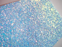 Sparkly Blue Clutch Bag Zip Pouch