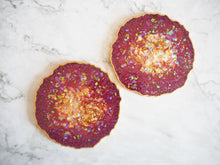 Burgundy Geode Resin Coasters Set - Burgundy Iridescent Geode Coasters For Home - Handmade Burgundy Resin Geode Coasters - Set Of Handmade Burgundy Resin Coasters