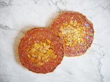 Neutral Geode Resin Coasters