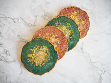 Agate Geode Coasters With Gold Flakes
