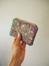 Purple Rainbow Glitter Coin Purse