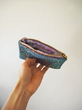 Purple Rainbow Glitter Coin Purse
