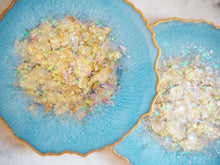 Sky Blue Handmade Resin Coaster Set