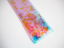 Vinyl Sequin Bookmark | Holographic Vinyl Bookmark | Suki Sabur