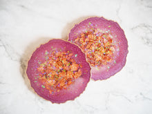 Rose Gold Coasters | Handmade Berry Coasters | Suki Sabur