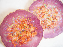 Rose Gold Coasters | Handmade Berry Coasters | Suki Sabur
