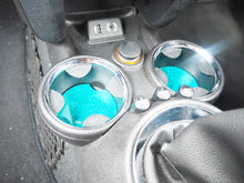 Turquoise Glitter Cup Holder Inserts - 7.3cm