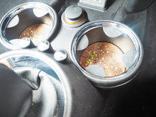 Holographic Rose Gold Cup Holder Inserts - 7.3cm