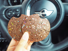 Holographic Rose Gold Cup Holder Inserts - 7.3cm
