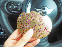Pink Glitter Car Coasters | Glitter Car Coasters | Suki Sabur