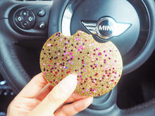 Pink Glitter Car Coasters | Glitter Car Coasters | Suki Sabur