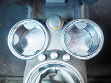 silver car cup holders