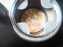 Rose Gold Holographic Glitter Car Coasters - 6.5cm