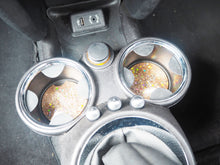 Rose Gold Holographic Glitter Car Coasters - 6.5cm