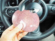 glitter car coasters