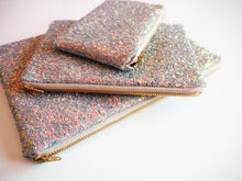 Rose Gold Glitter Coin Pouch