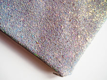 Grey Rose Gold Sparkly Makeup Bag