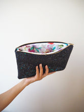Black Clutch Bag | Green Glitter Clutch Bag | Suki Sabur