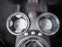 holographic silver cup holder inserts