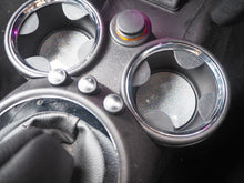 silver glitter car cup holder