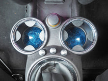blue glitter cup holder inserts