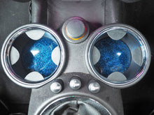 sparkly blue car accessories