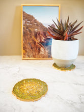 Handmade Geode Resin Coasters Set