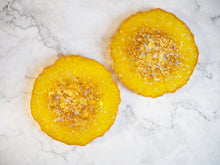 Yellow Geode Coasters Agate