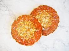 Agate Resin Coasters Burnt Orange