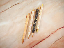 Pink Iridescent Glitter Ballpoint Pen