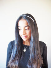 White Glitter Headband