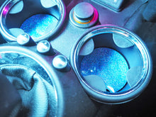 Persian Blue Glitter Cup Holder Inserts-7.3cm