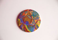 Tropical Print Pocket Mirror For Her