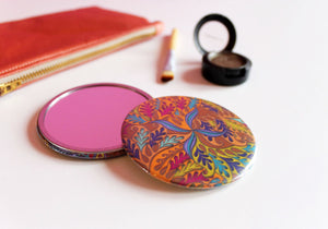 Printed Pocket Mirror | Colorful Pocket Mirror | Suki Sabur