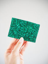 Sparkly Green Card Holder Wallet