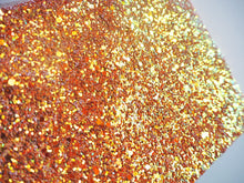 Burnt Orange Glitter Coin Purse, Sparkly Gift Items