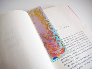 Vinyl Sequin Bookmark | Holographic Vinyl Bookmark | Suki Sabur