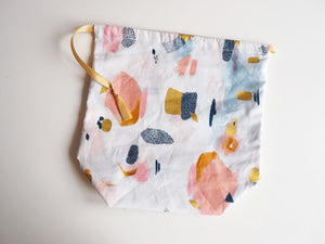 Drawstring Laundry Bag | Cotton Laundry Bag | Suki Sabur