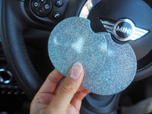 Silver Rainbow Glitter Cup Holder Inserts