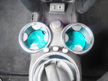 Turquoise Glitter Cup Holder Inserts - 7.3cm