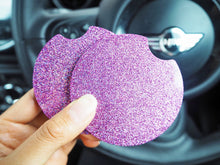 pink glitter cup holder inserts